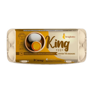 Ovos Jumbo Branco King Iana 10 und em Oferta na Shopee