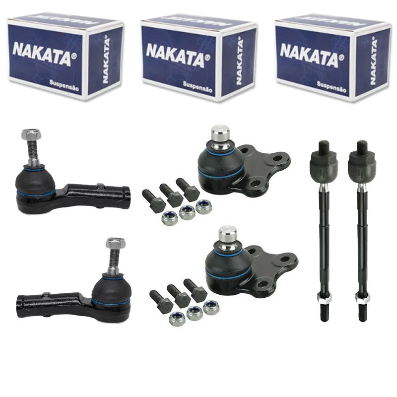 Kit 2 Pivo 2 Terminal 2 Axial FORD FIESTA 2002 a 2014 Nakata em Oferta na Shopee