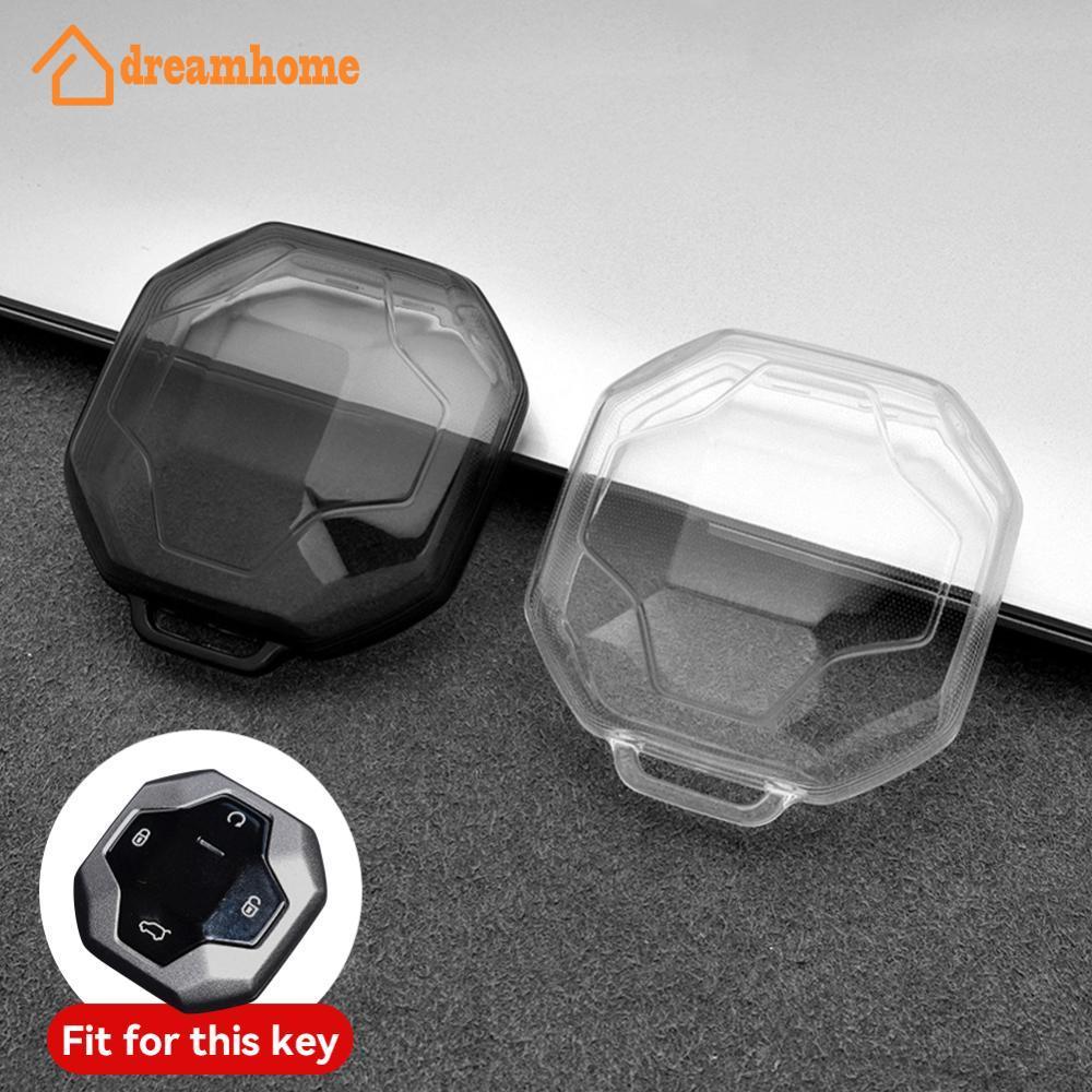 DREAMHOME Soft TPU Car 4 Botões Key Case Controle Remoto Proteger Capa Acessórios Automáticos Para Chery Jetour T2 Trave