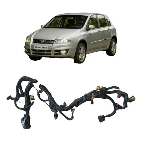 Chicote Injecao Motor Fiat Stilo 2006 2007 2011 1.8 8v Flex