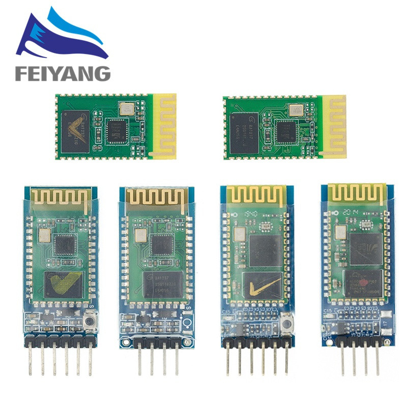 HC05 HC06 Transferência De Dados RF Sem Fio Bluetooth Porta Serial TX RX Módulo HC-06-05 Robótica PIC Para Arduino