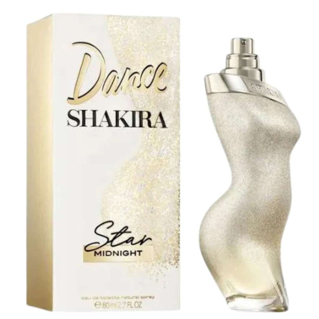 Perfume shakira dance star midnight eau de toilette 80ml