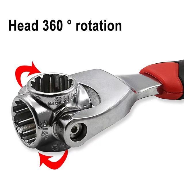 Chave multifuncional 52 em 1 48 em 1, chave de soquete rotativa de grau, chave Torx multicabeça 5.175/175/17 WQ5L
