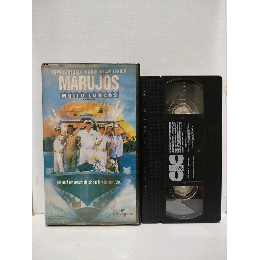 Vhs Marujos Muito Loucos Dublado