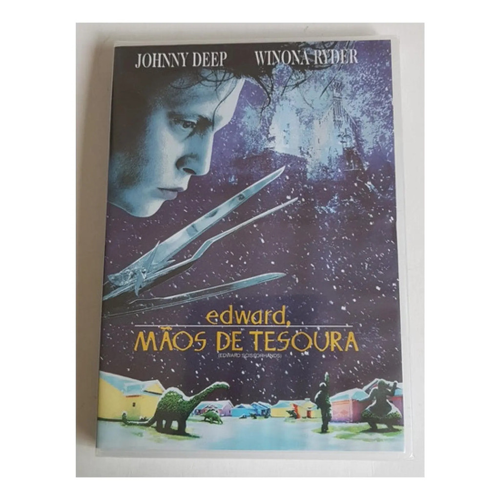 Dvd Edward Mãos De Tesoura Johnny Deep
