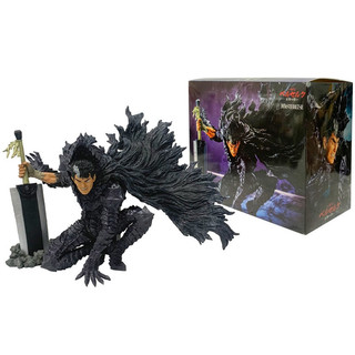 15cm Japão Anime Berserk Figura Berserker Armadura Guts Dragonslayer Ajoelhado Posição Estátua PVC Modelo De Ação Decora
