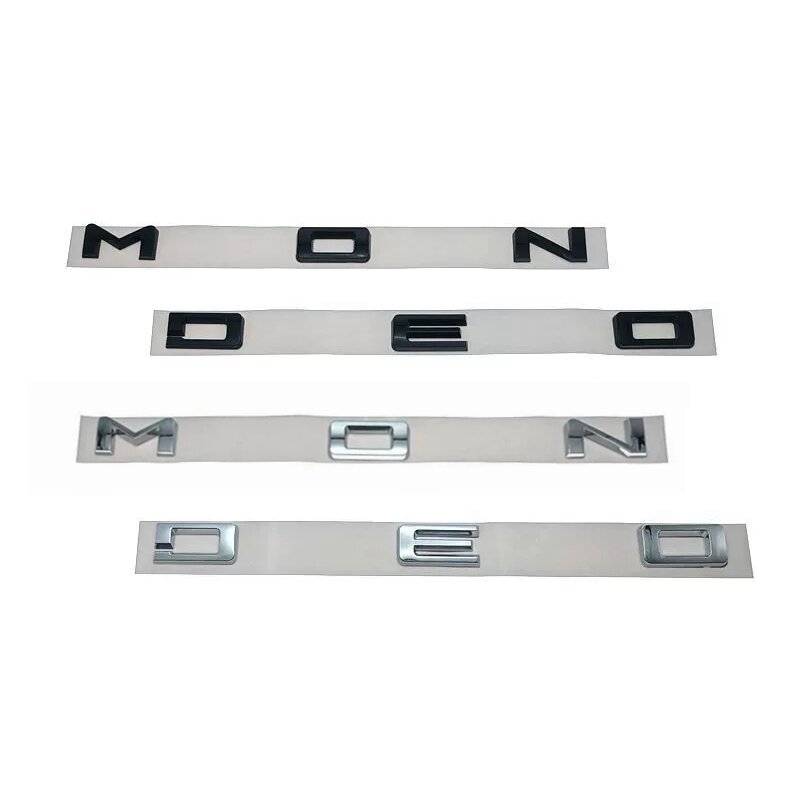 Para FORD MONDEO Logotipo Inglês Carta Adesivo Capô Dianteiro Emblema Tronco Traseiro Modificação Do Carro