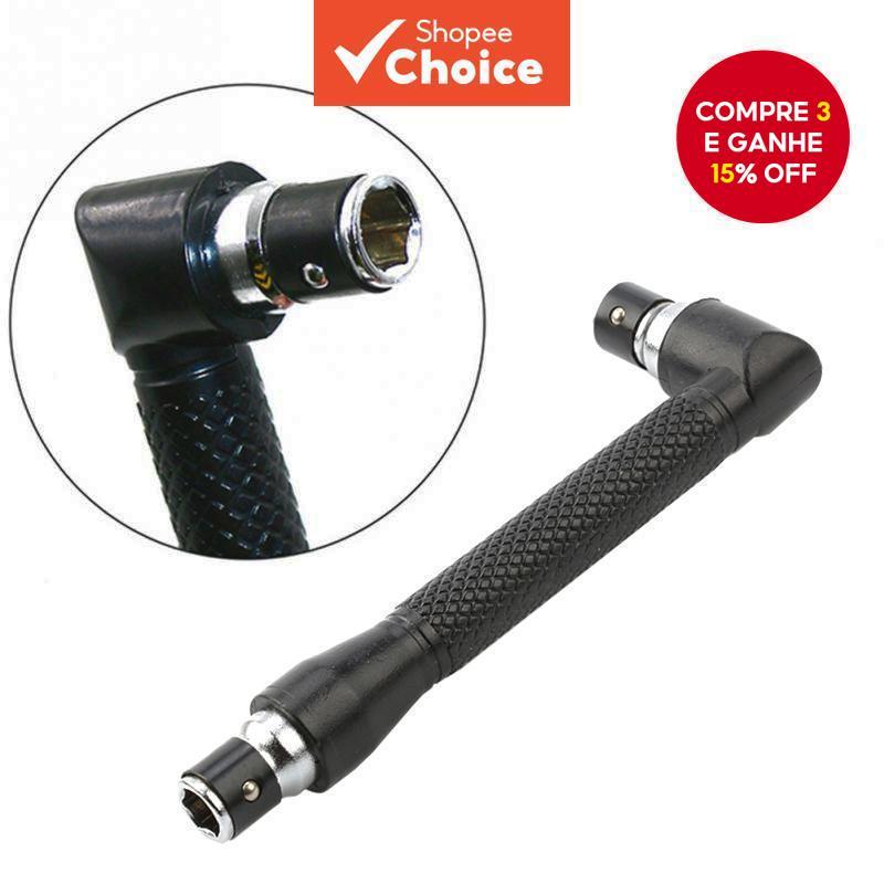Mini Chave De Fenda Hexagonal Portátil Em Forma De L De 1/4 bit 90 Graus Com Cabeça Dupla Ferramenta De Preta De 6,35 em Oferta na Shopee
