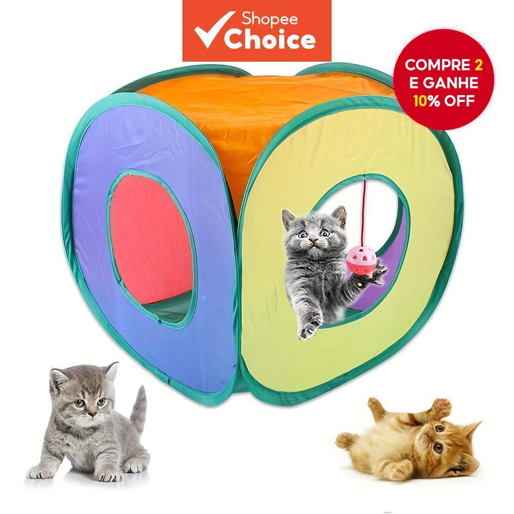 Túnel para Gato Brincar: Onde Comprar | BuscaProdutos