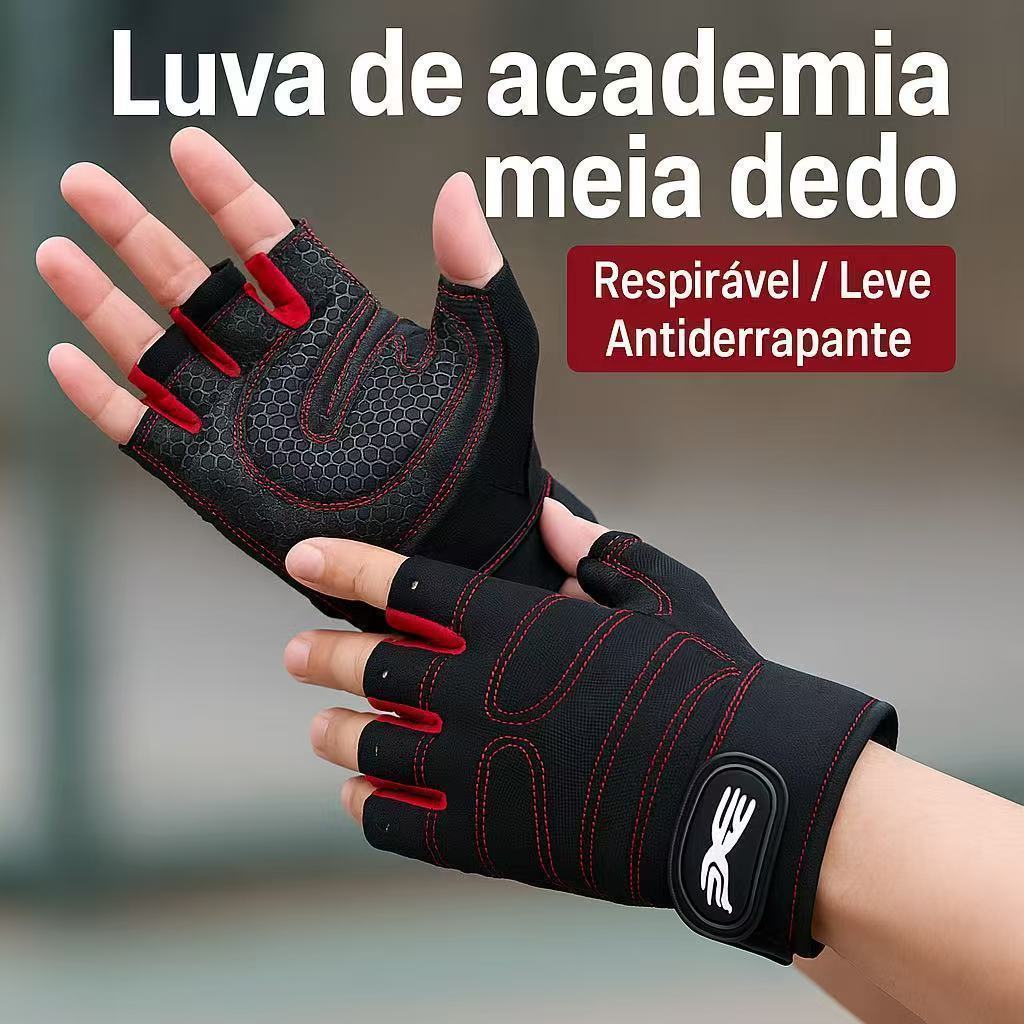 Luvas De Levantamento De Peso Para Exercícios Pesados , Antiderrapantes E Resistentes Ao Desgaste Ciclismo Na Academia em Oferta na Shopee