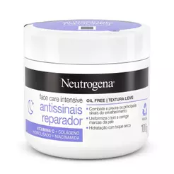 Hidratante Facial Neutrogena Face Care Intensive Antissinais Reparador 100g