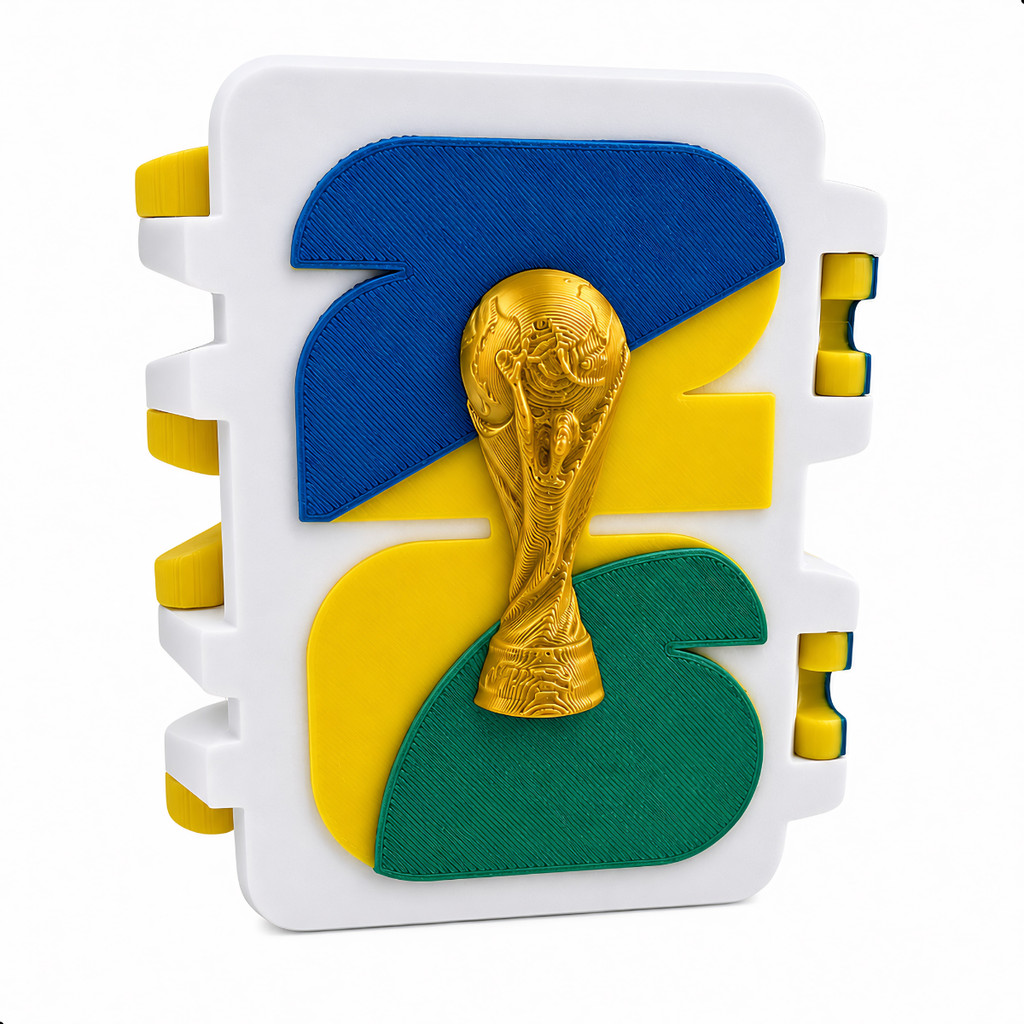 Porta Figurinhas Copa Do Mundo 2026 Álbum Futebol Coleção Coleção Organizador