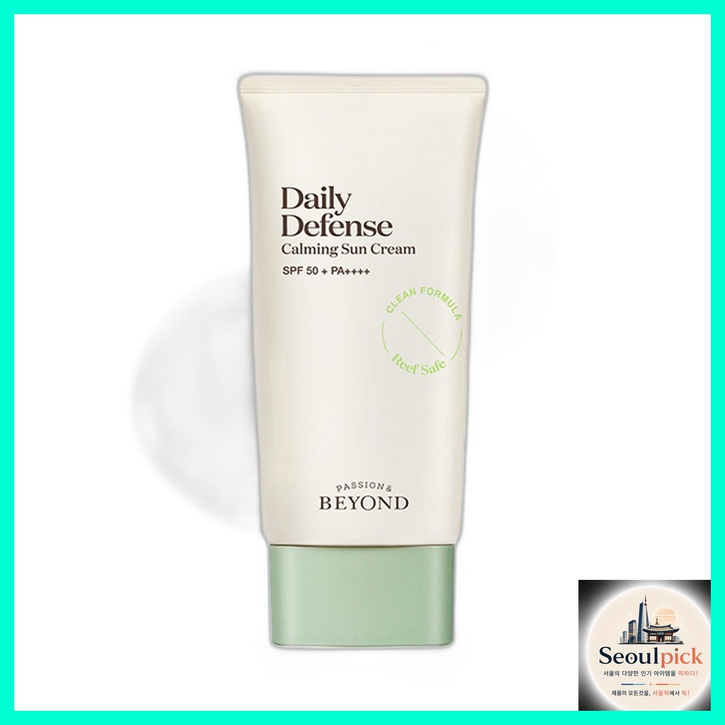 [beyond] Creme Solar Calmante Daily Defense Fps50 + , 50 ml , 1 Unidade/Protetor Coreano Fps50/Fórmula Leve Da seoul 5