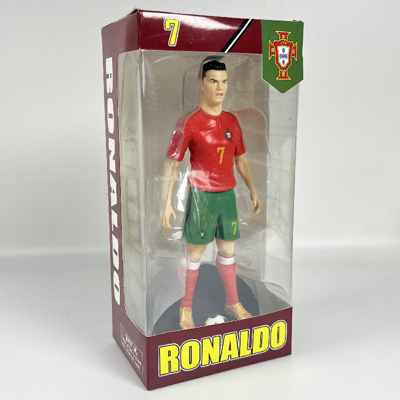 2026 Moda Desenho Animado Messi Cristiano Ronaldo Estatueta De Alta Qualidade Mbappea Ornamento De Mesa