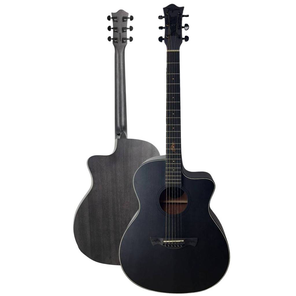 Violão Tagima Og33 Black Wood EletroAcústico Cacau Santos Com Eq Teq8