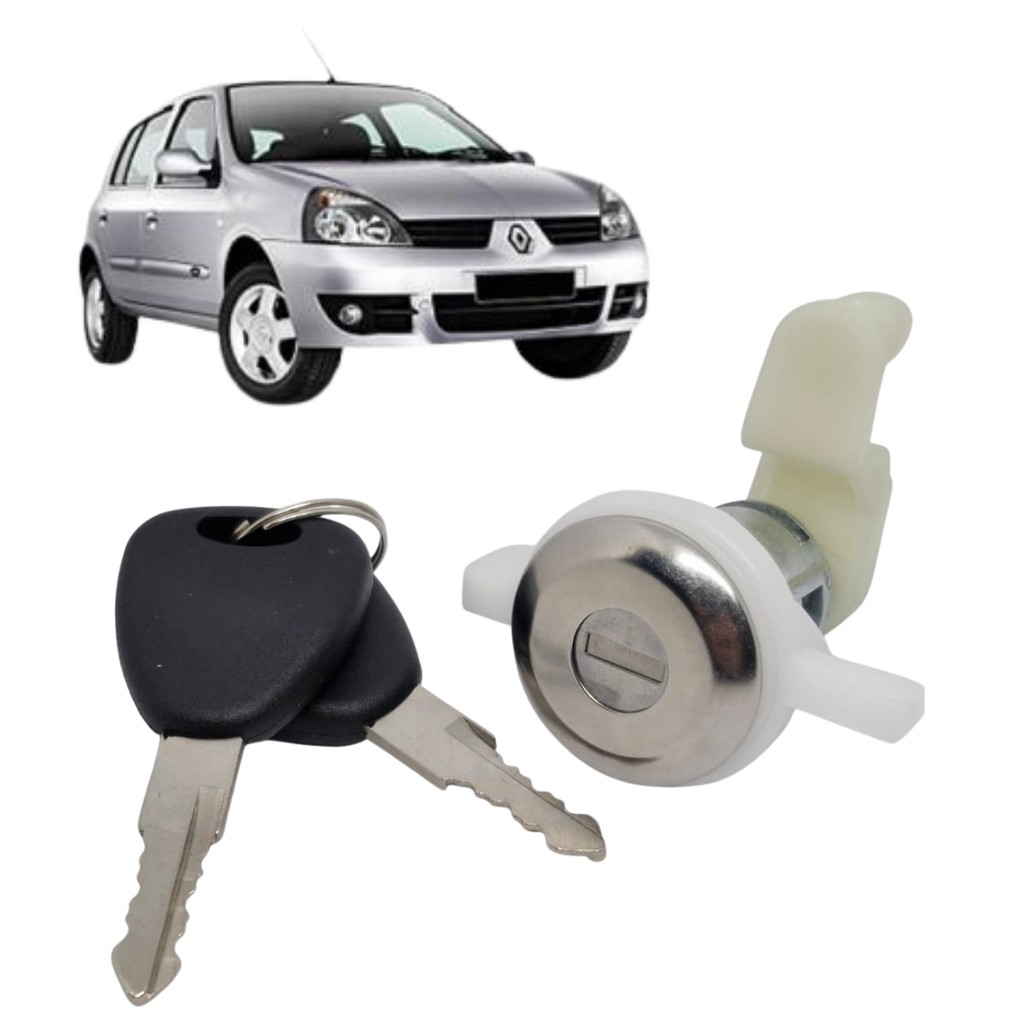 Cilindro da Porta Dianteira Esquerda Renault Clio 2000/2012 - 11609 em Oferta na Shopee