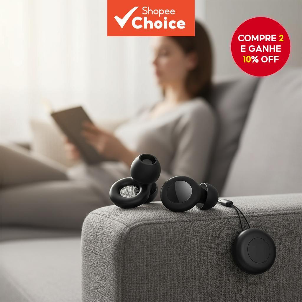  Protetores Auriculares de Isolamento de Ruído, Redução de 27 dB, Silicone Super Macio, Reutilizáveis para Sono,