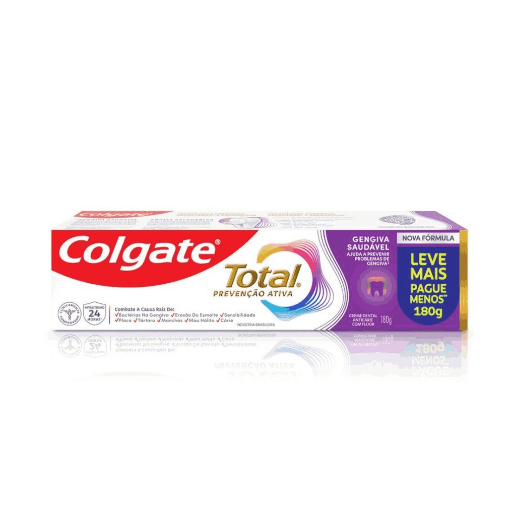 Creme Dental Colgate Total Gengiva Reforcada 180g
