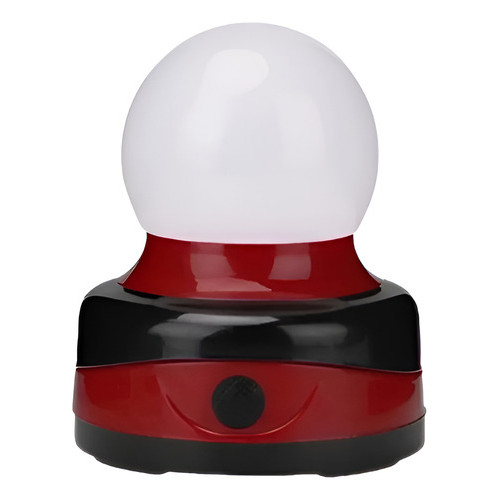Luminária De Led A Pilha Portátil Abajur Com Alça Base Imã Vermelho Preto PilhA