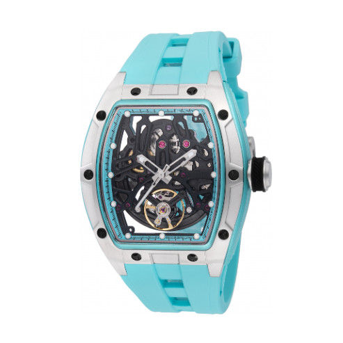 Relógio Masculino Invicta 49031 S1 Rally Automático Esqueletizado Azul