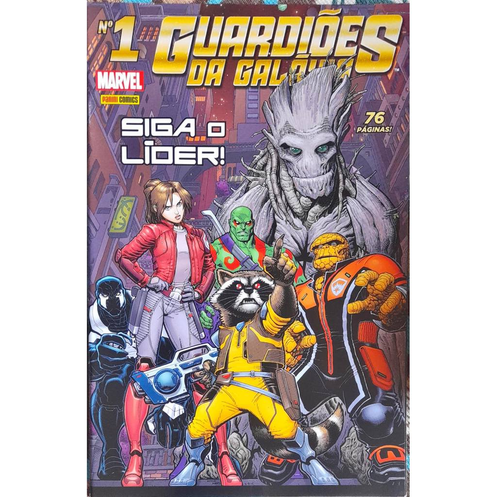 Gibi - Guardiões da Galáxia nº 1 Siga o Líder de Marvel 7737995