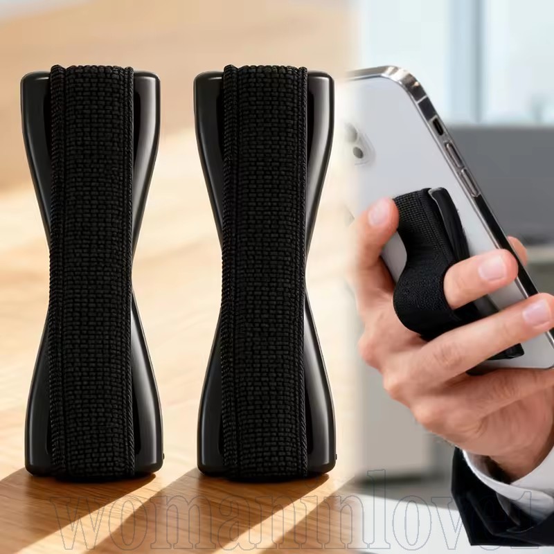Suporte Universal Para Celular-Punho De Dedo Smartphone-Alça Anti-Queda Tablet Aperto Operação Com Uma Mão-Acessórios Co