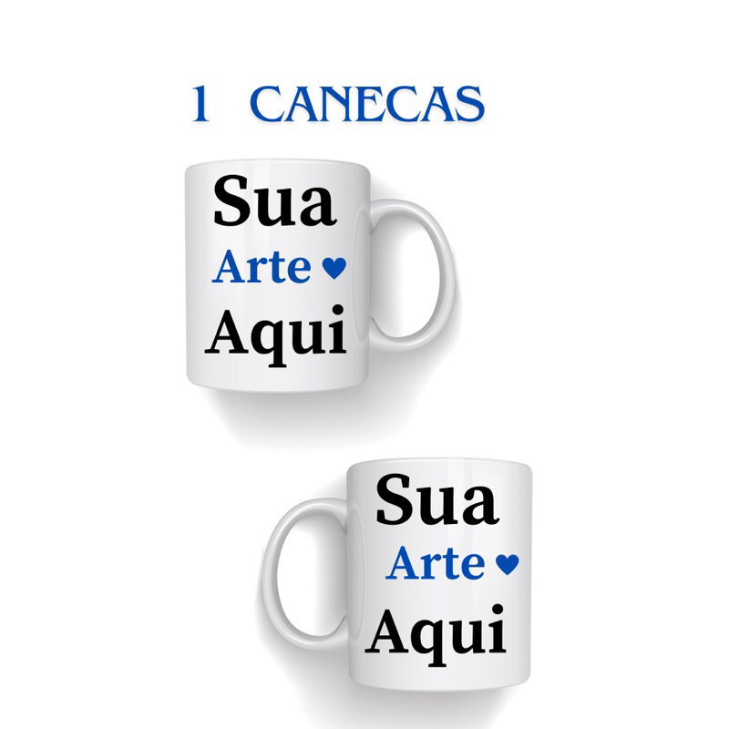 1 CANECA DE PORCELANA PERSONALIZADA PARA SEU EVENTO em Oferta na Shopee