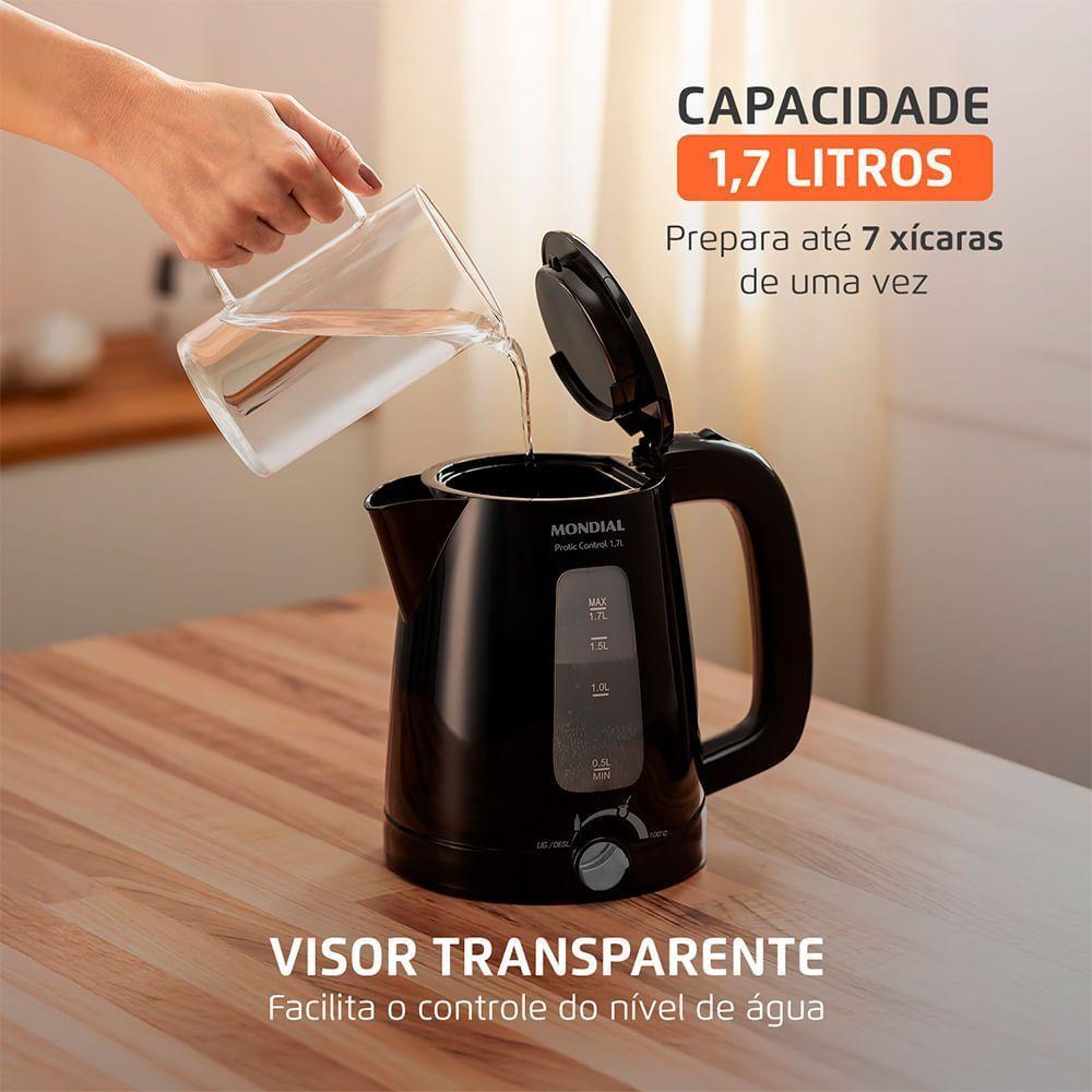Chaleira Elétrica Pratic Control 17L Mondial CE-17-BC 110V · foto 2