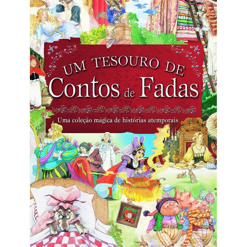 Um Tesouro de Contos de Fadas | Capa Dura em Oferta na Shopee