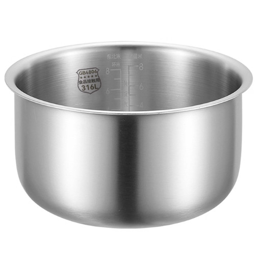 Adequado para panela de arroz Supor F40F68S forro antiaderente 304 forro de revestimento Zero de aço inoxidável