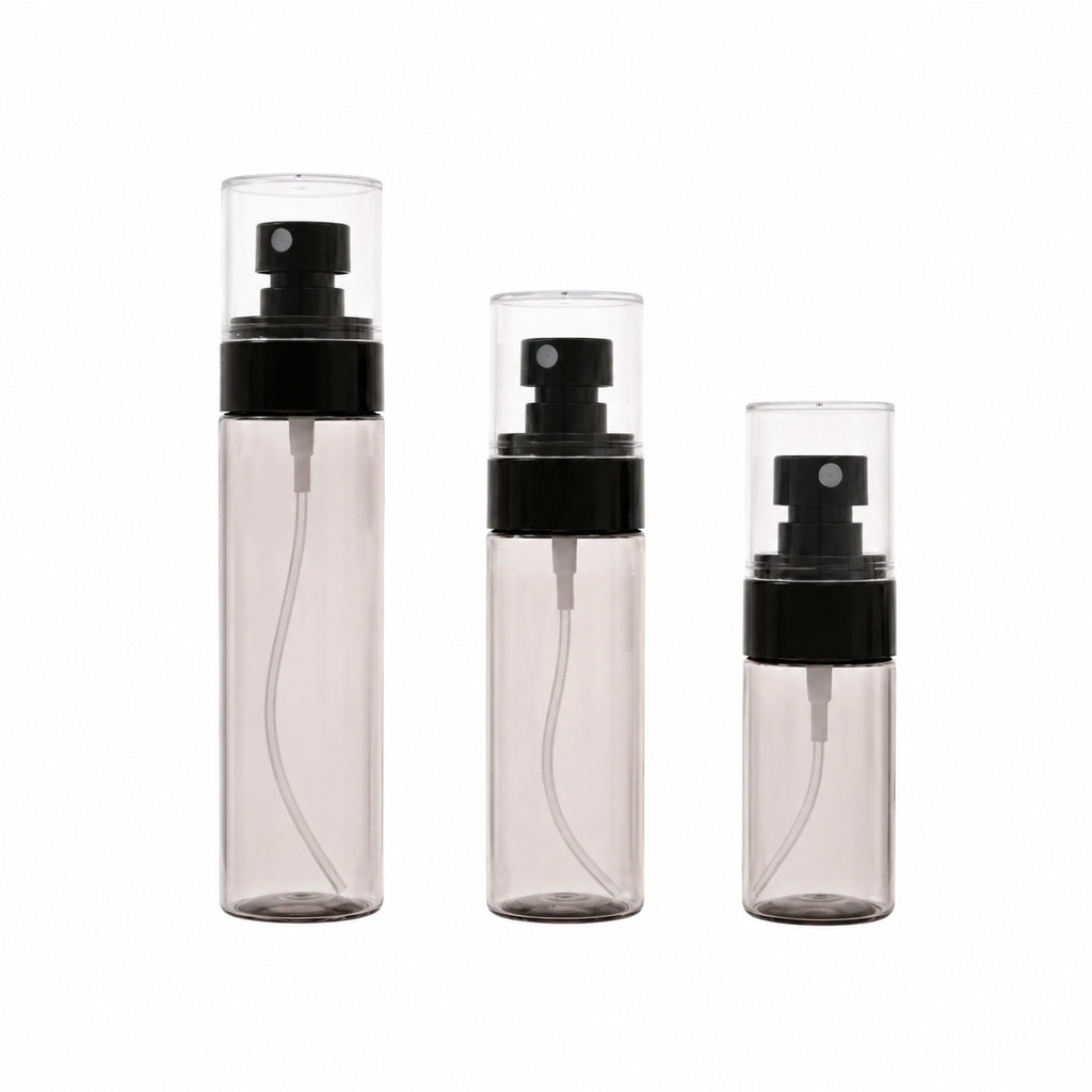 Kit 2 Frascos Mini Spray Porta Perfume Recarregável 30ml, 60ml e 100ml