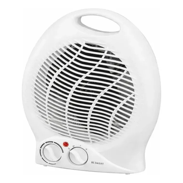 Aquecedor Elétrico Portátil Be Smart 220V Compacto Para Quarto Sala Inverno 2000W Silencioso