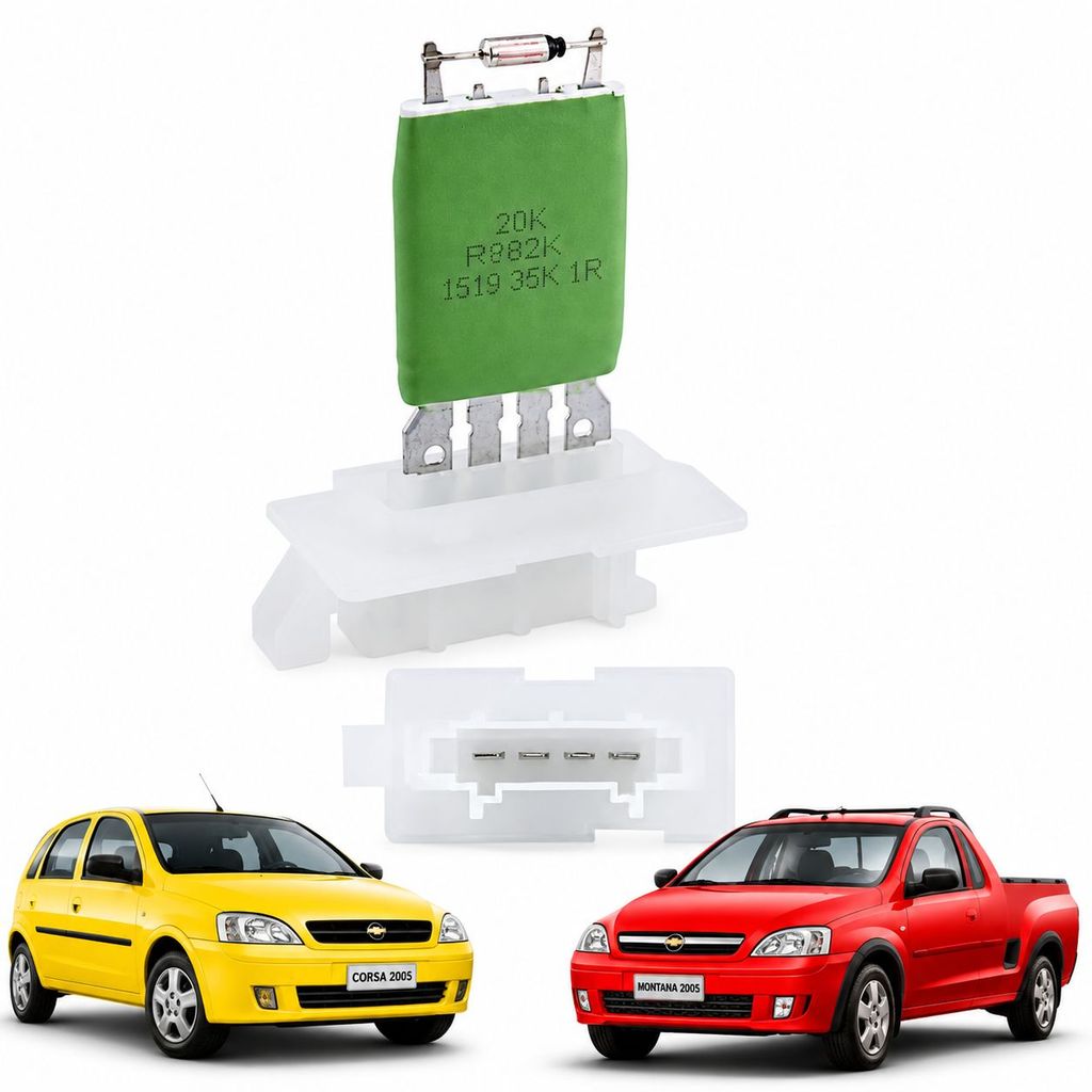 Resistência Caixa Evaporadora de Ar Condicionado Montana/ Corsa/ Meriva /Audi Q3