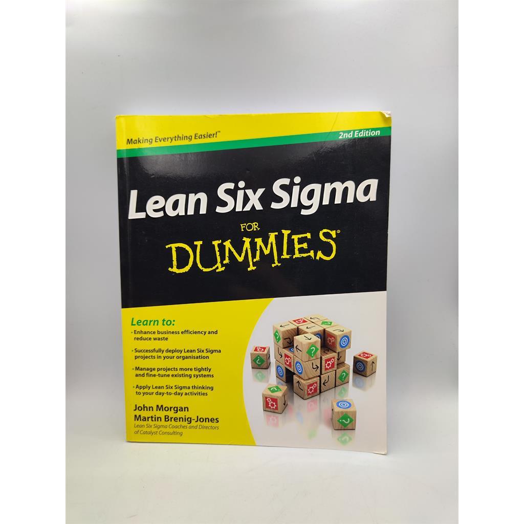 Lean Six Sigma For Dummies autor John Morgan e Martin Brenig-Jone