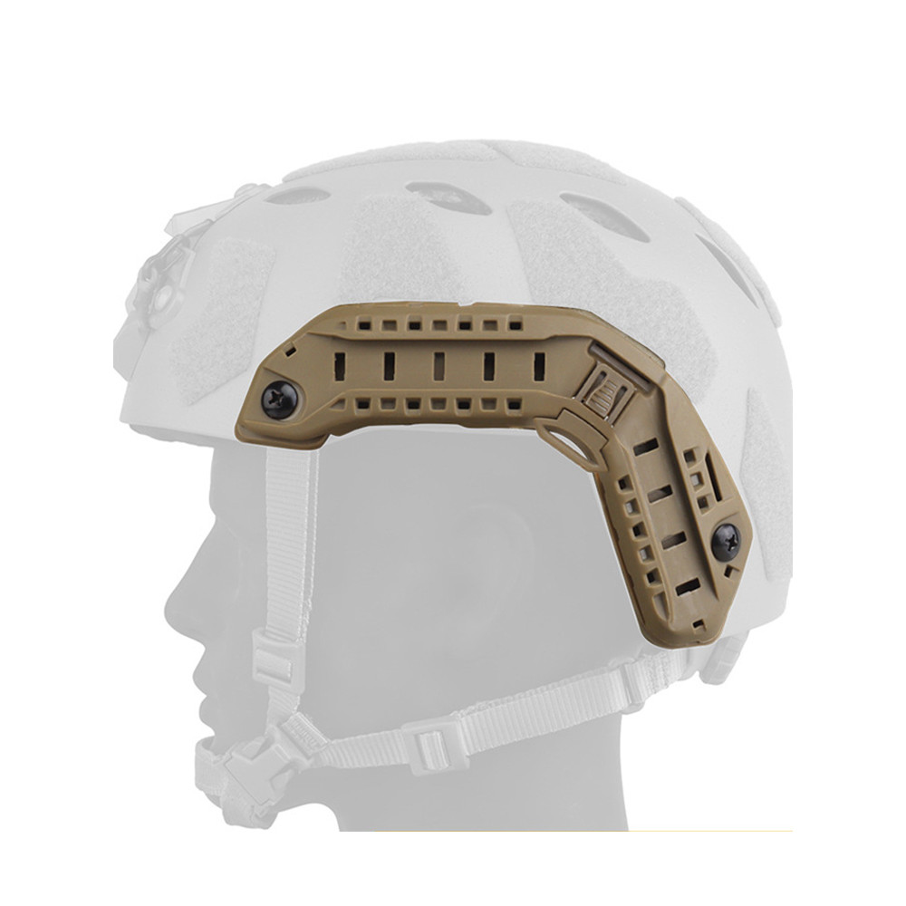 Capacete tático leve, versão de corte alto, Kit de atualização de trilho guia, capacete de proteção multifuncional, aces