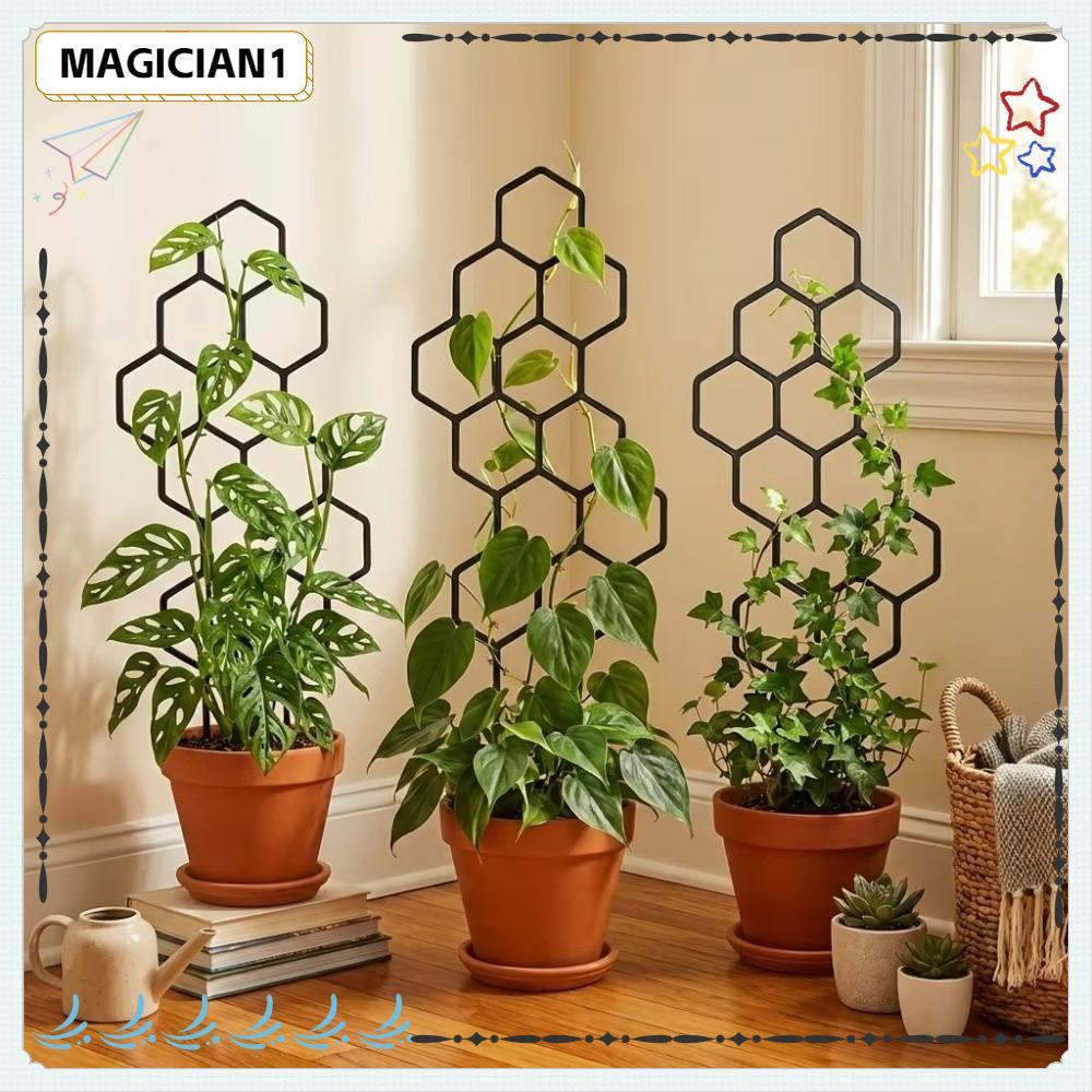 Treliça De Plantas MAGICIAN , Suporte De Design De Favo De Mel Para Estrutura De Escalada De Jardim De Videiras Em Vasos