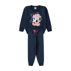 Conjunto Feminino Infantil Fofura De Unicórnio