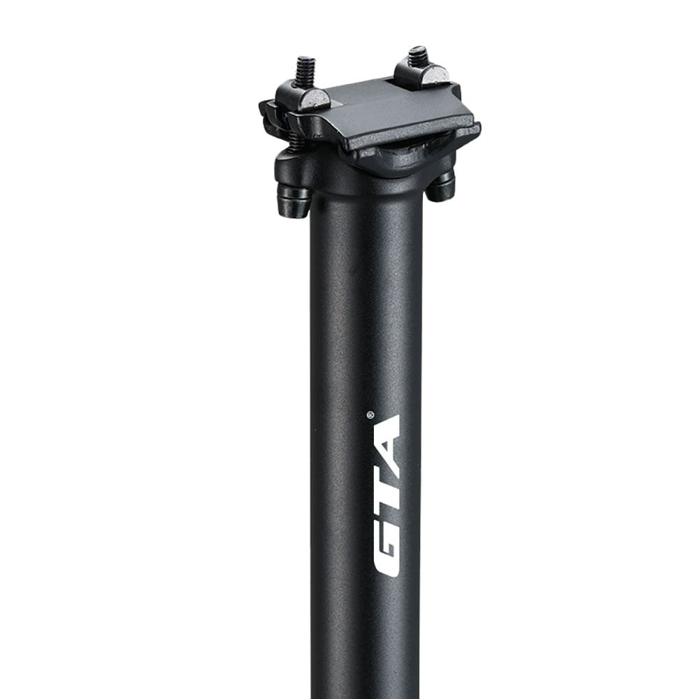 Canote de Selim GTA 31.6 x 400 mm 2D Forjado Bicicleta Bike Preto