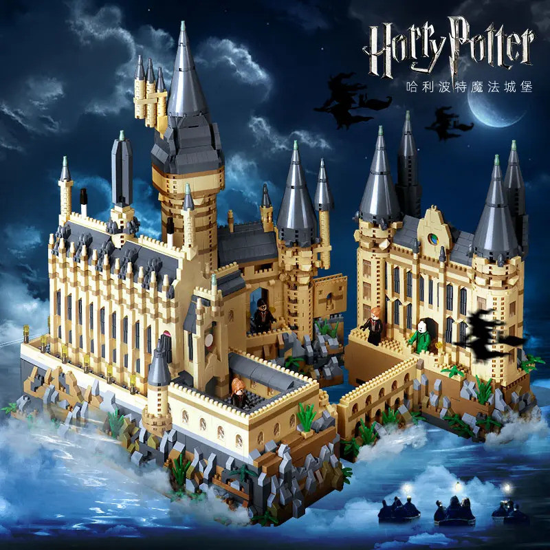 Hogwarts Castle Building Blocks Collectibles Magic Castle Bricks Educational Stem Toys For Kids Gift