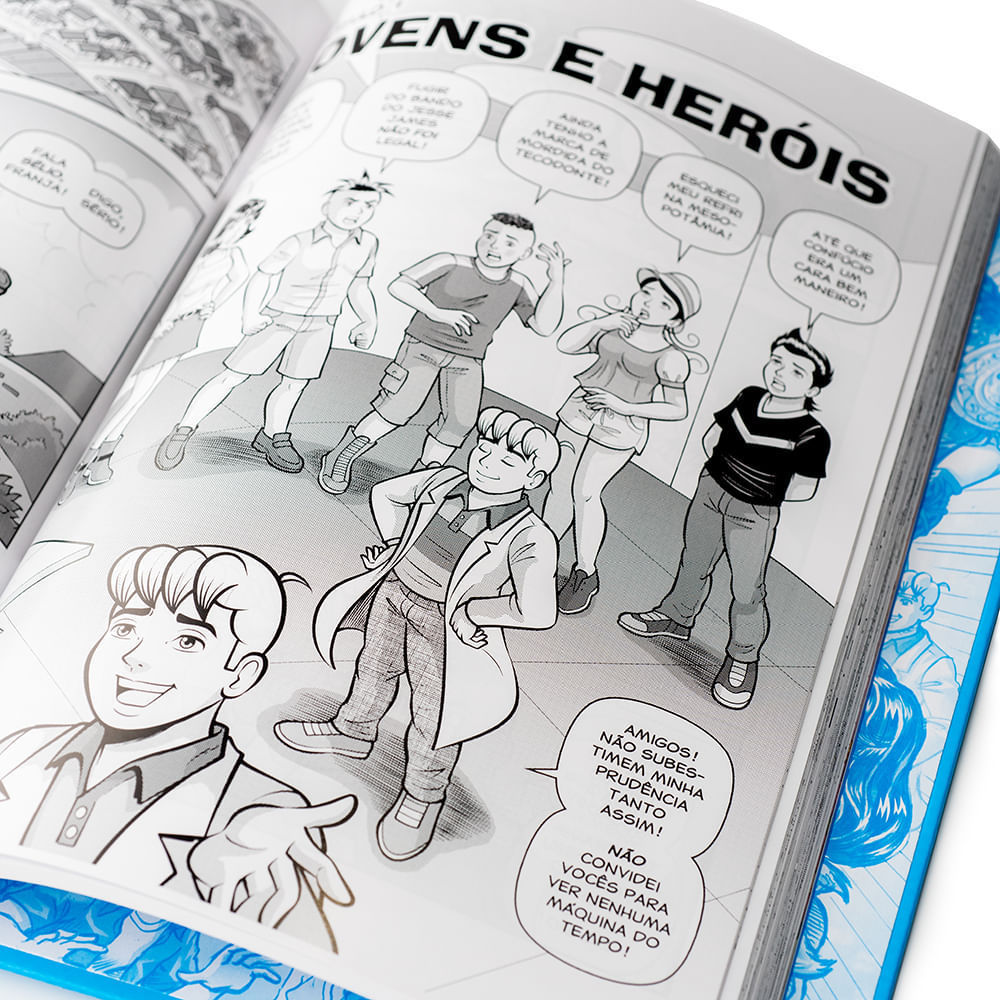 Detalhes do Livro Grande Encontro: Turma da Mônica Jovem & Liga da Justiça - Panini