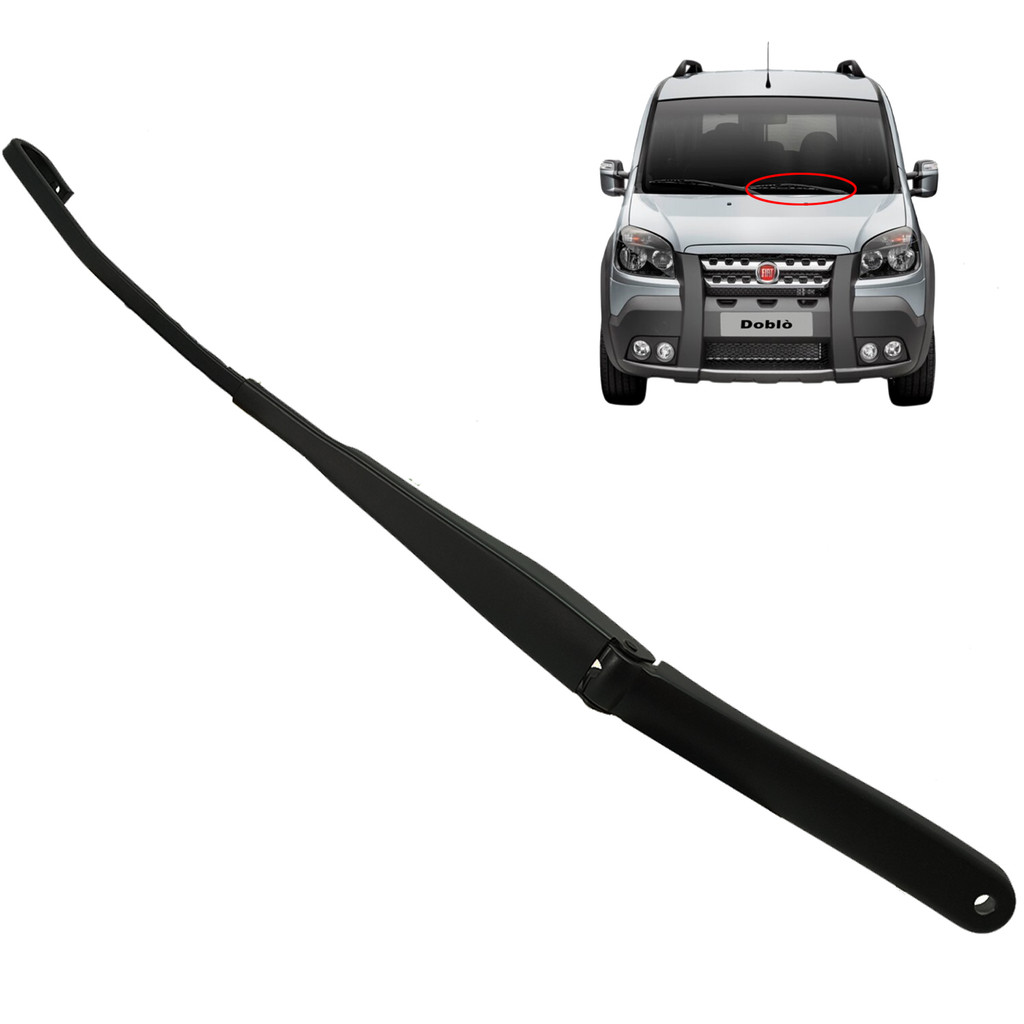 Braço Limpador Para-Brisa Original Fiat Doblo 2002 a 2021 em Oferta na Shopee