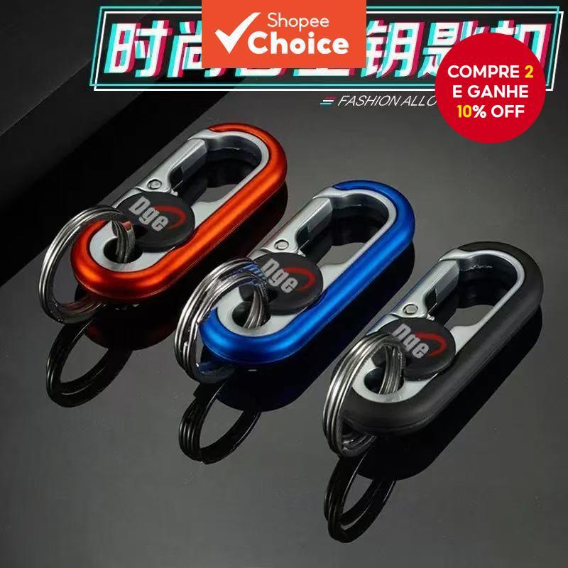 Chaveiro De Carro Masculino , Nova Camada Dupla Anti-Perda , Fashion , Premium Para Homens