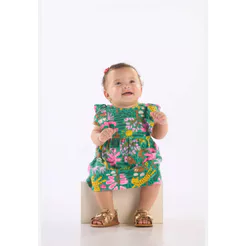 Vestido Infantil em Algodão Up Baby
