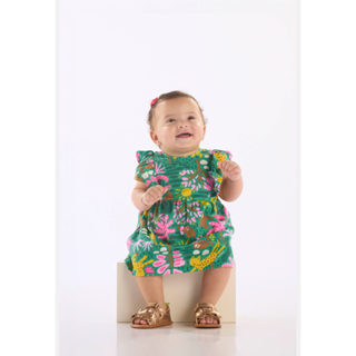 Vestido Infantil em Algodão Up Baby em Oferta na Shopee