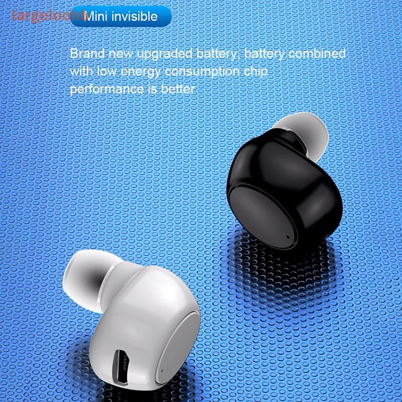 [largeloohb] X6 5.0 Fone De Ouvido Esportivo Para Jogos Com Microfone Fones Sem Fio Estéreo Viva-Voz Todos Os Telefones