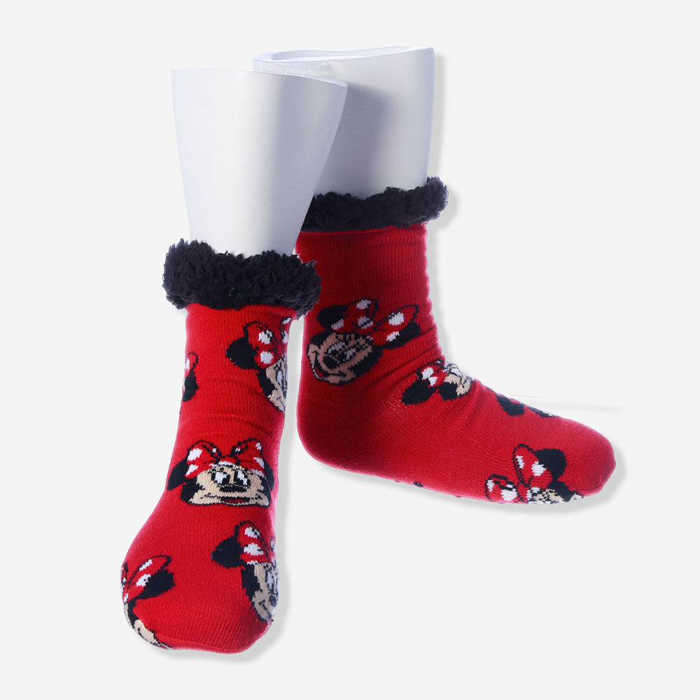 Meia Pantufa Cozy Minnie – Disney em Oferta na Shopee