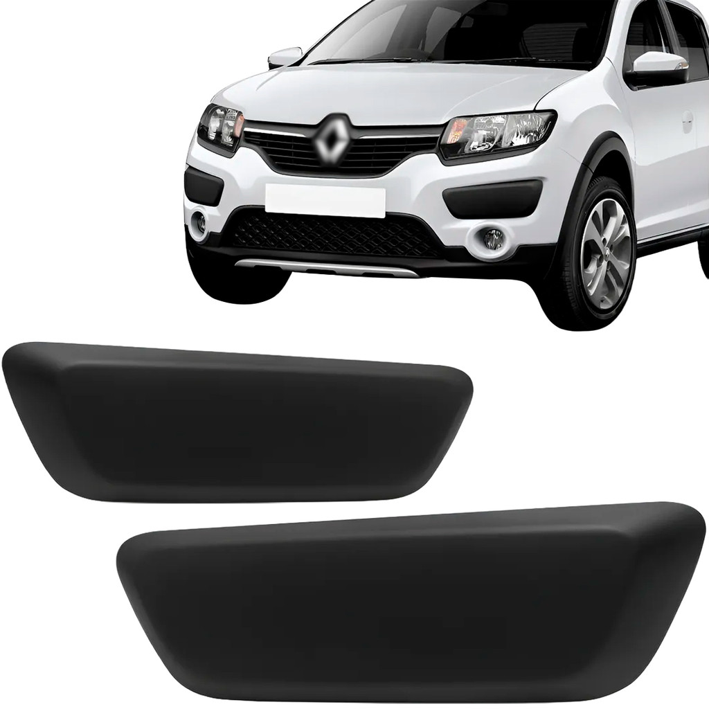 Moldura Parachoque Dianteiro Sandero Stepway 2015 2016 2017 2018 2019 Texturizado