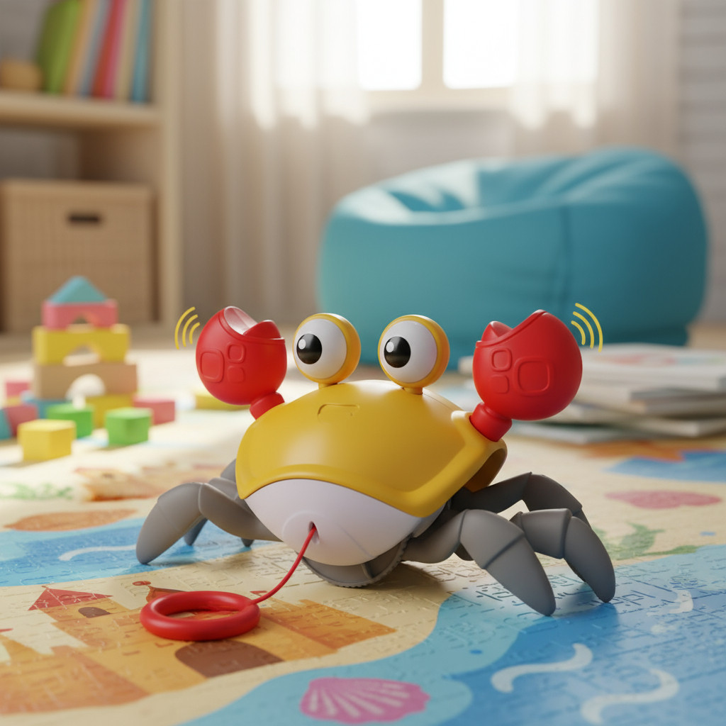 Brinquedo Eletrônico Rastejando Do Caranguejo Da Indução