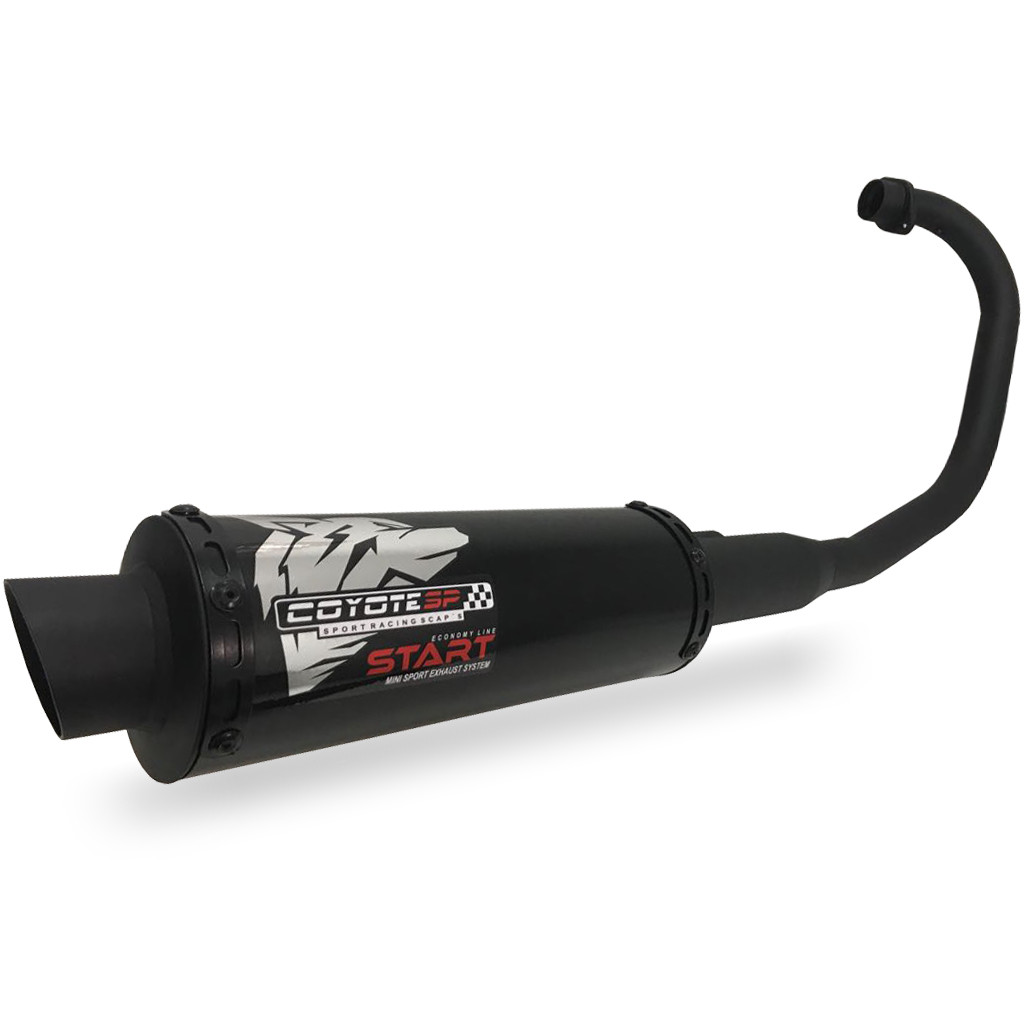 Escapamento Coyote Modelo START Mini-Sport Alumínio - CB 300F Twister - Honda