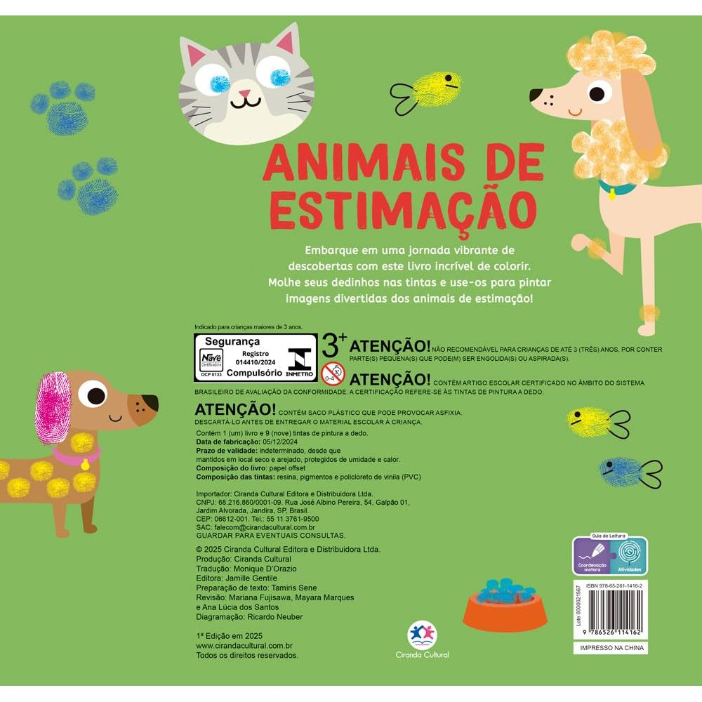 Animais de estimação | Colorindo com os Dedinhos — imagem 2 de 2